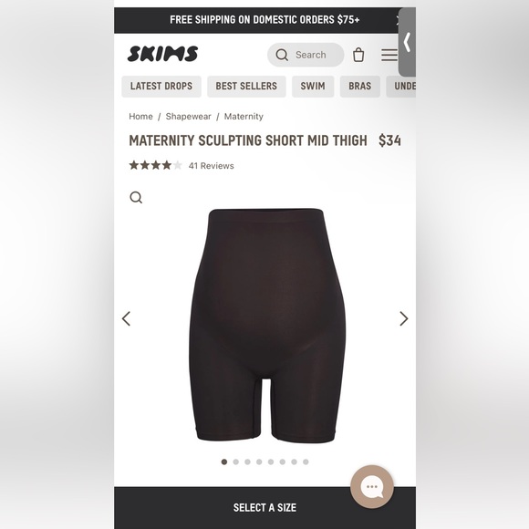 SKIMS Maternity shapewear and bra - Picture 3 of 11